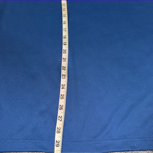 Columbia Omni-Wick Polo Shirt Mens XXL Blue Short Sleeve Performance Hike Golf - Picture 5 of 6